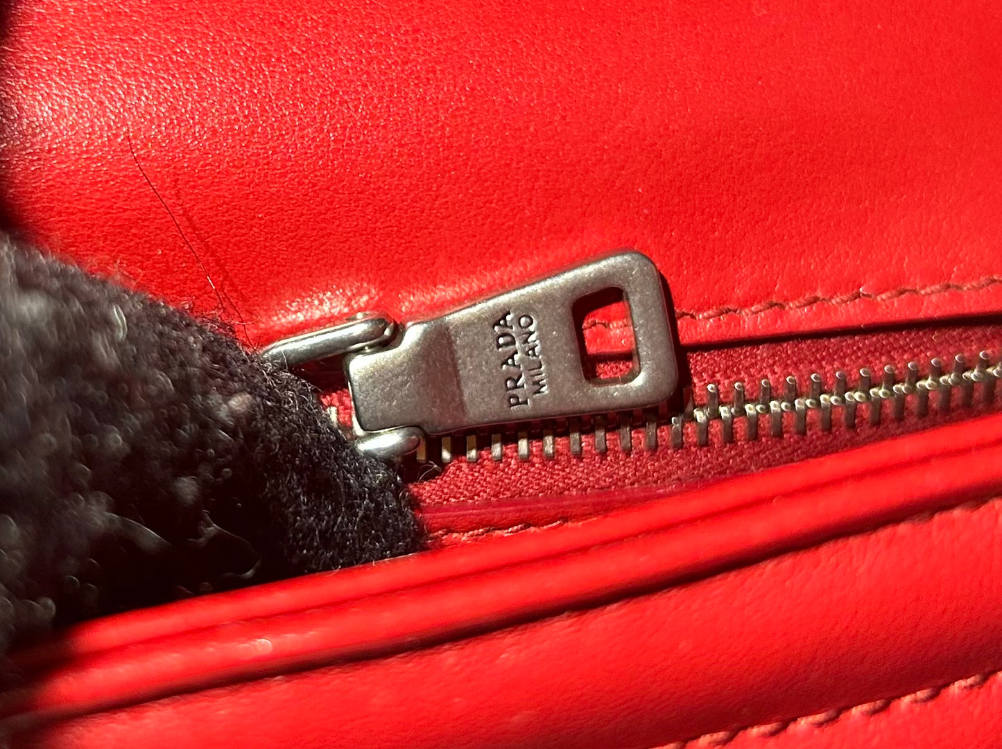 Prada Diagram Chain Shoulder Bag