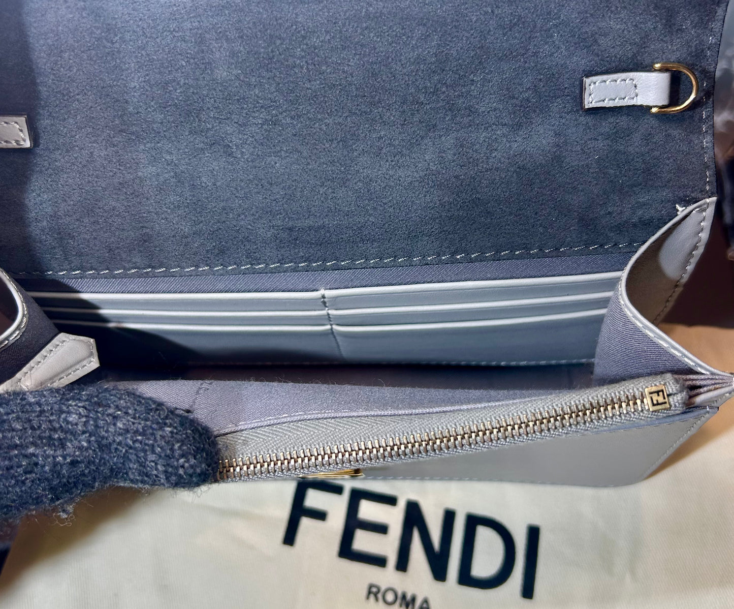 Fendi Rainbow Stud Tube Wallet-on-chain