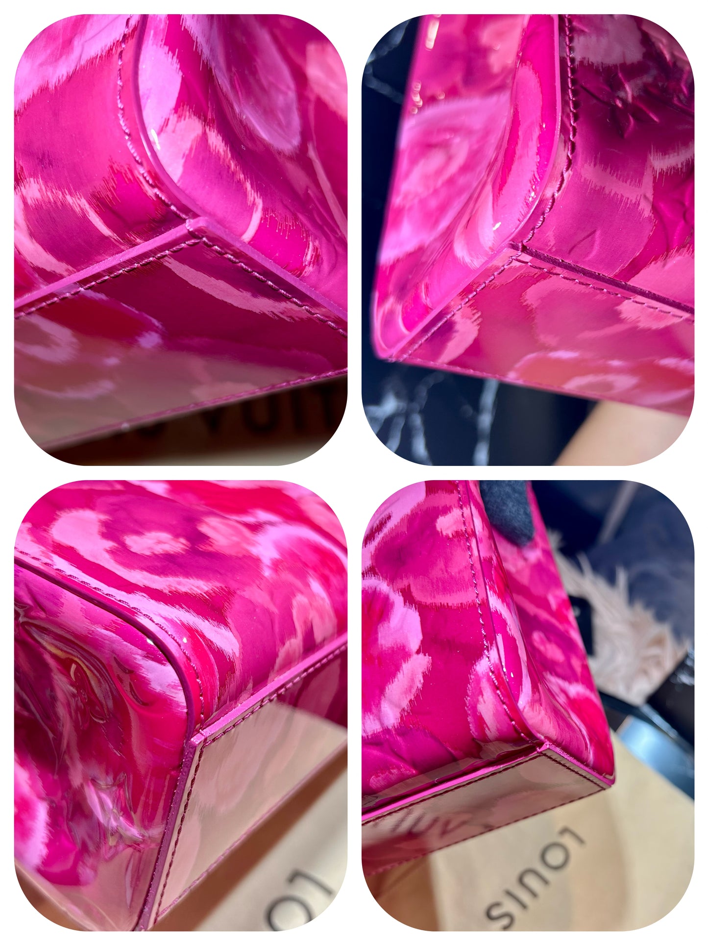 Louis Vuitton Catalina BB- Pink Ramages Floral Print Limited Edition