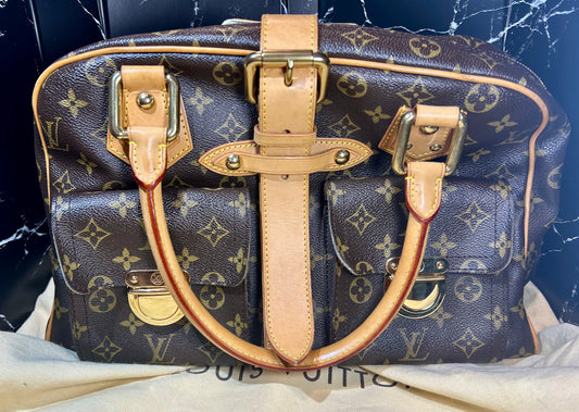 Louis Vuitton Manhattan GM Monogram Canvas Handbag