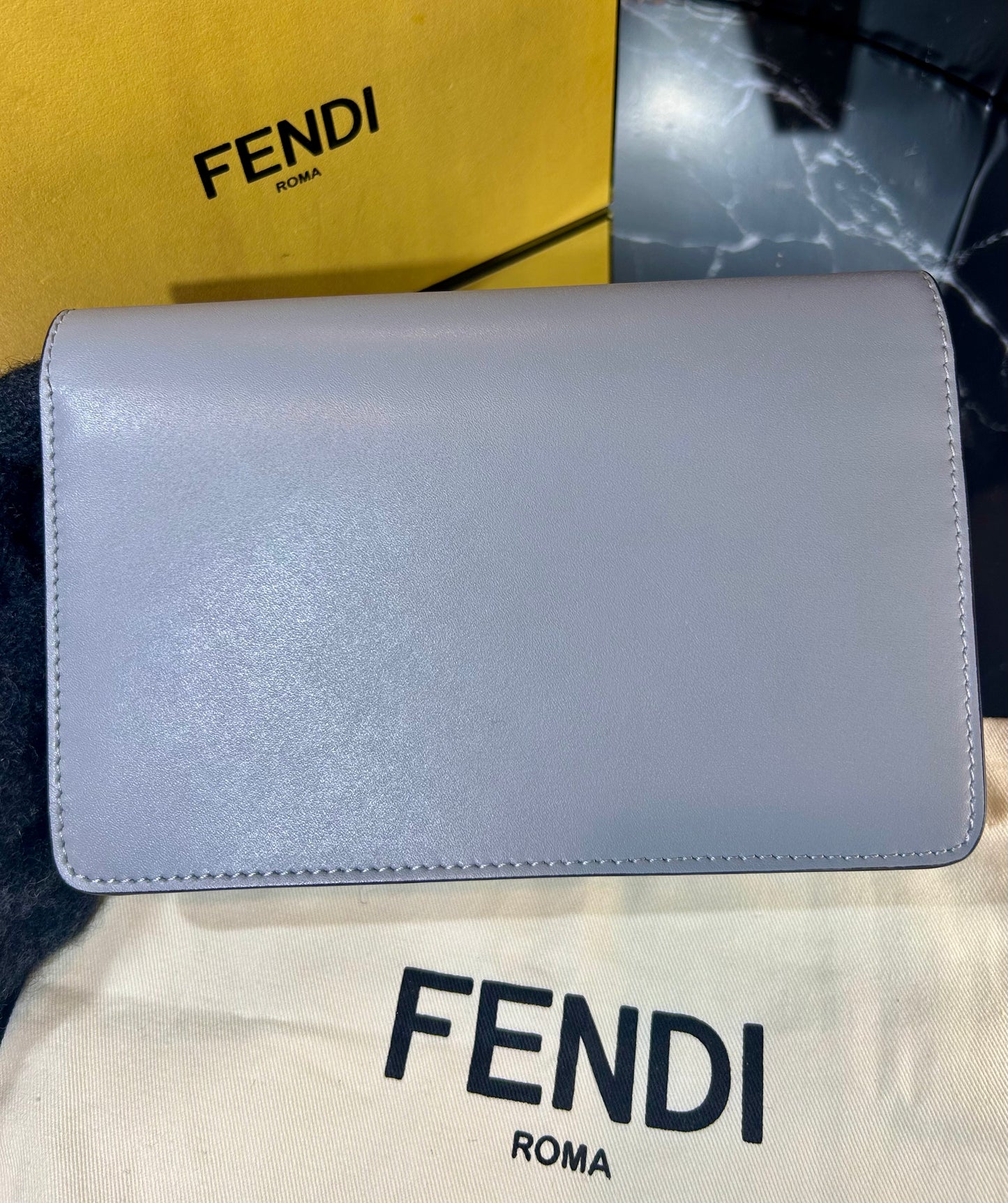 Fendi Rainbow Stud Tube Wallet-on-chain